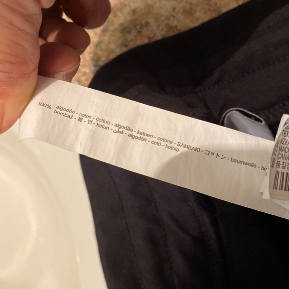 Men’s Zara slim fit cargo joggers with drawstring waist. Zippered side pockets. - Picture 4 of 4